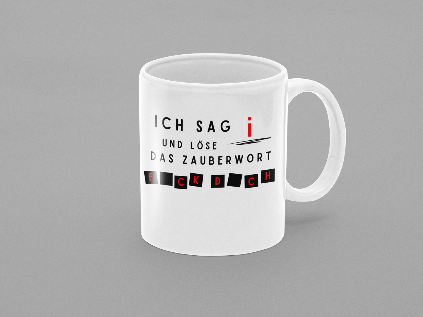 Ich sage i und löse das Zauberwort