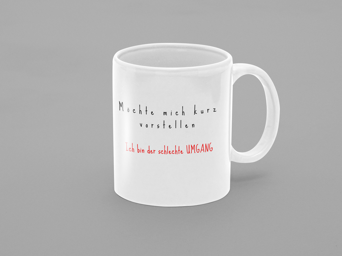 Ich bin der schlechte Umgang