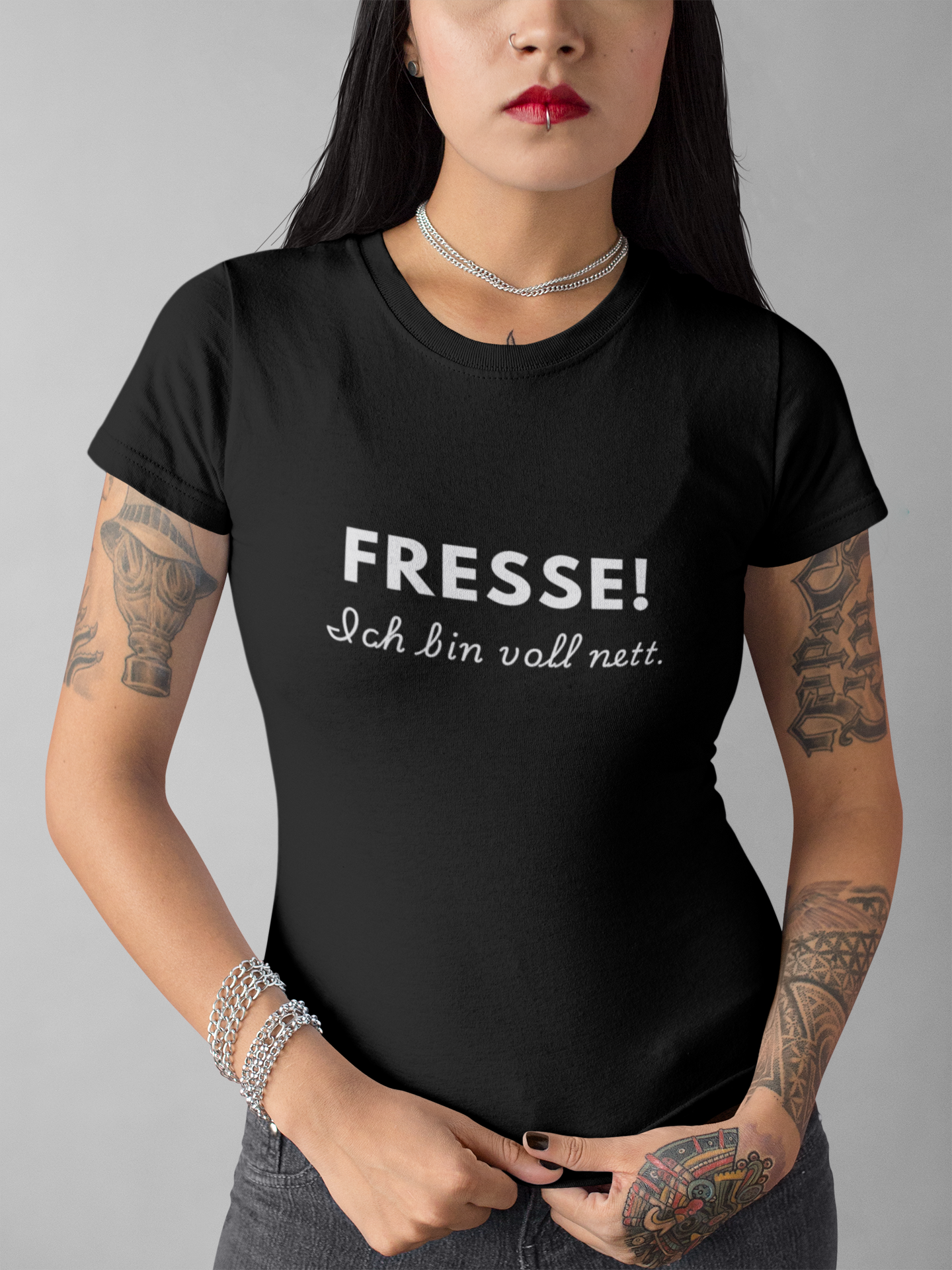 FRESSE! ich bin voll nett.