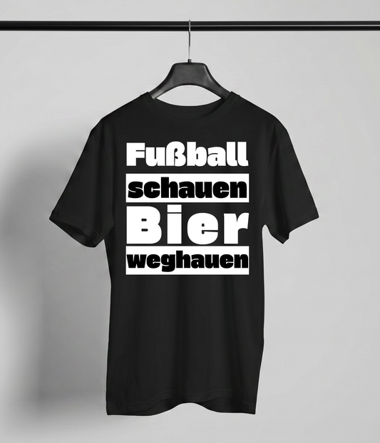Fußball schauen & Bier weghauen